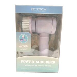Bytec Power Scrubber With Detachable Head NEW Purple #E52